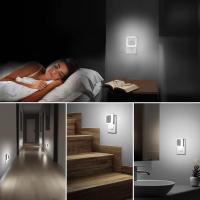 Luces Nocturnas LED Para El Hogar Sensor De Atardecer Y Amanecer Para Habitación De Adultos Y Niños Sala De Estar Baño Pasillo Luz De Noche Con Enchufe En La Pared - details 2