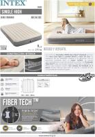 Colchón Hinchable, Intex, Unisex adulto, , 99cm x 191cm, 135cm x  191cm, 152 x 203 cm, 3 medidas a Elegir, Colchón Para Dormir, Camas HINCHABLES Standard, Extra Ligera y Portátil dentro y Fuera de Casa, Mayor Confort, - details 1