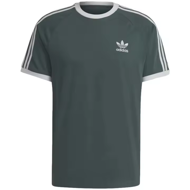 Camiseta de Manga Corta Adidas 3-Stripes para hombre en color azul - 1