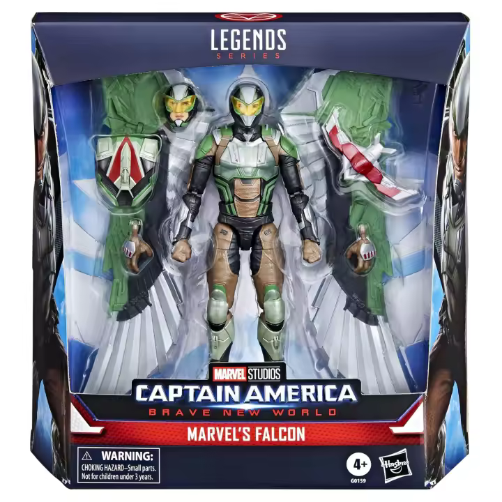 MARVEL LEGENDS SERIES FIGURA FALCON CAPTAIN AMERICA BRAVE NEW WORLD - 1