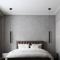 Lámpara Colgante Moderna Nórdica LED Doble Cabeza Para Comedor 2m Con Tubo Decorativo De Cilindro Lámpara De Pared Chandelier - details 8
