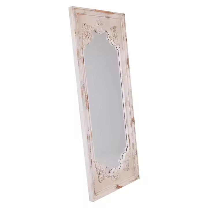 WANDERLUST DECO Espejo de Madera Elegante Diseño 60x4x150h Cm - 1