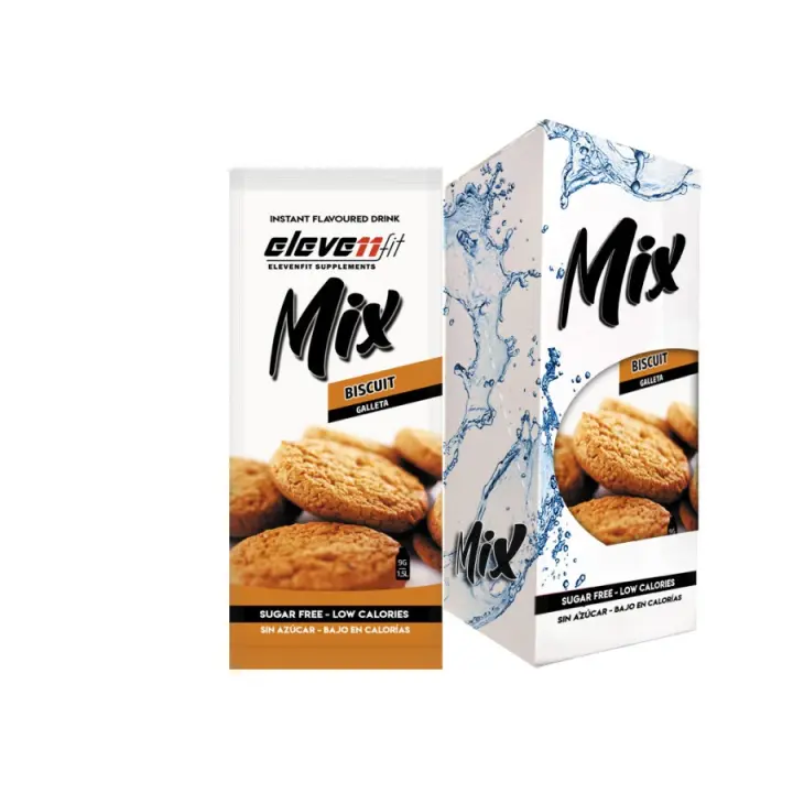 Saborizante Mix, Varios Sabores, Packs de 24 Unidades  (9g/u) - ELEVENFIT - 1
