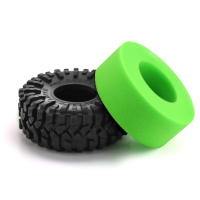 RS 4PCS Neumáticos De Goma Para RC Crawler 1:10 TRX4 Axial SCX10 II 90046 Gen8 Redcat 118*45mm 1.9" Mud Grappler Rojos - details 6