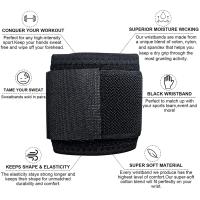 1PC/2PC Soporte De Muñeca Ajustable Compresión Para Deportes Levantamiento De Pesas Tendinitis Alivio Del Dolor De Muñeca Universal Material Algodón Nylon - details 1