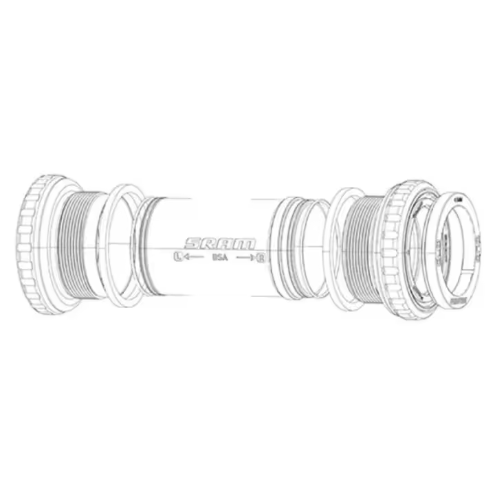 Sram Espaciador Dub V3 Negro Espaciadores - 1