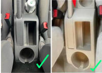 Soporte Central Para Coche Volkswagen Golf 6 VW Golf 6 Golf 5 Mk6 MK5 Jetta 5 Caja De Almacenamiento Interior Retroceso Para VW Sagitar Material De Cuero Y Plástico ABS - details 2