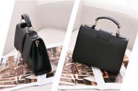 Women's Flap Shoulder Bag Solid Color Crossbody Bag Messenger Bag Women's Leather Handbag Pocket Casual Small Square Bag - details 8