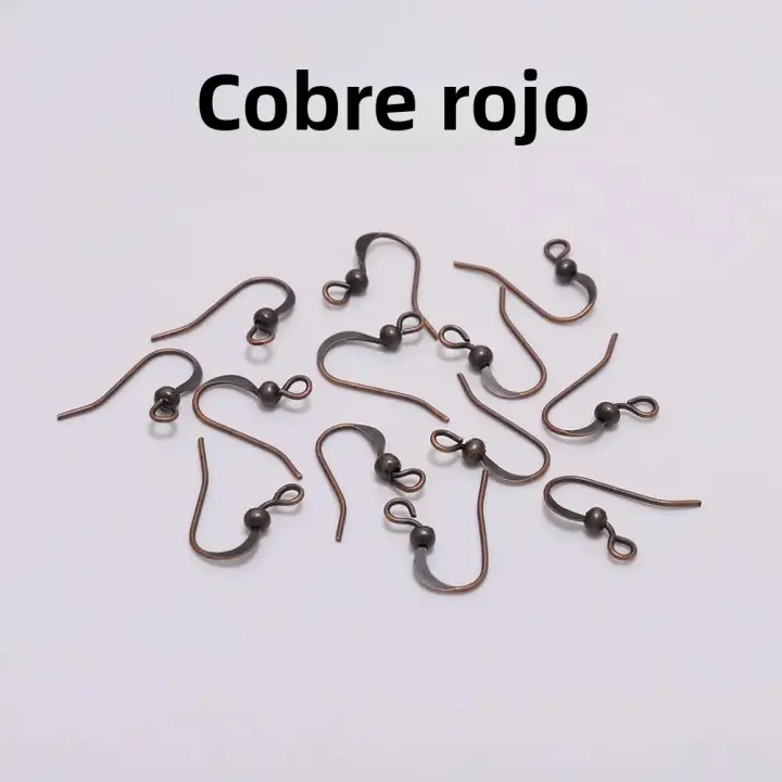 100Pcs Gancho Para Pendientes De 19*18mm En Oro Y Bronce Clavos Para Manualidades De Joyería DIY Componentes De Joyería - 1