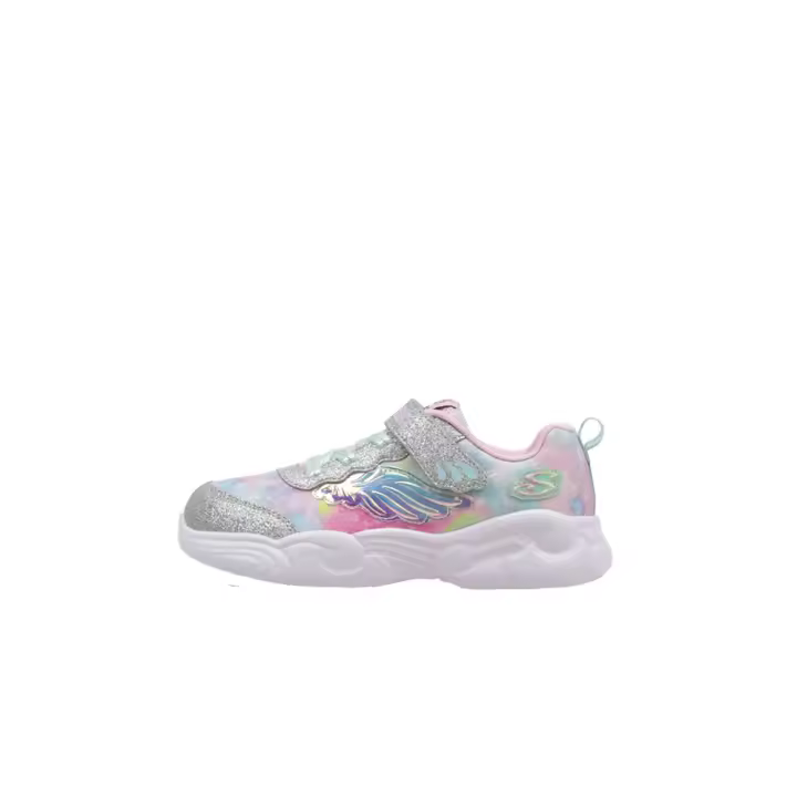 Skechers UNICORN STORM Deportivas Con Velcro Bebé - niña (hasta la talla 30) Plateado - 1