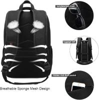 Mochipa Unisex Impermeable para Ordenador Portátil de hasta 15,6 Pulgadas, conector para Auriculares y Bolso Antirobo - details 1