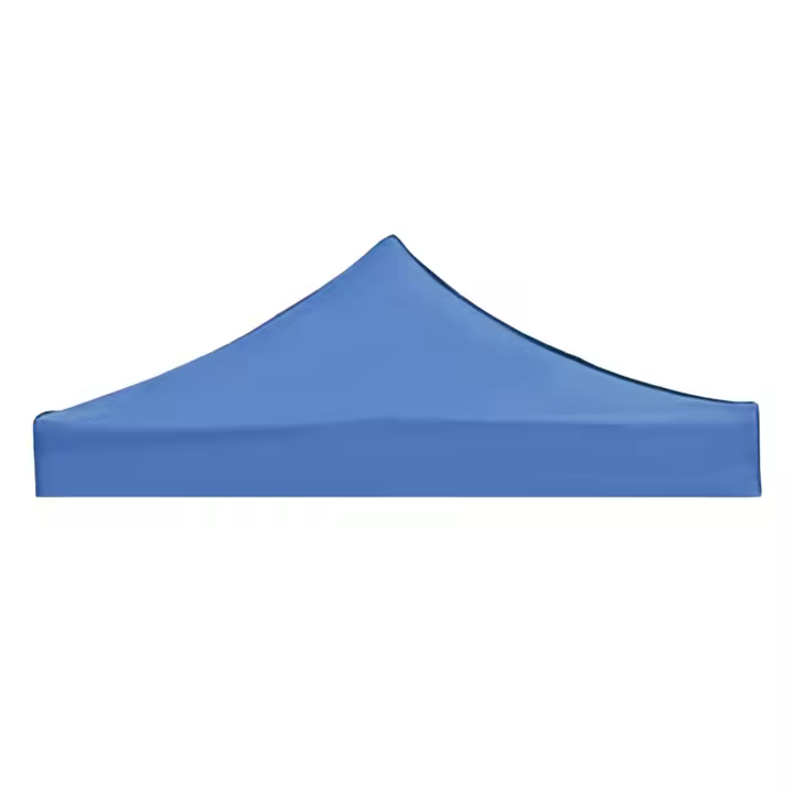 Cubierta Superior de Toldo 2X2M Reemplazo de Cuatro Esquinas Tela de Tienda plegable at Prueba de Lluvia Azul para Jardín y Pavellón de Patio - 1