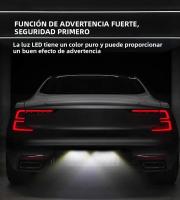 2pcs Luz De Parachoques Frontal 12V LED Blanco Faro De Aguila DRL Bombilla Antiniebla Retroiluminación Luz De Parqueo Universal Para Coche - details 0