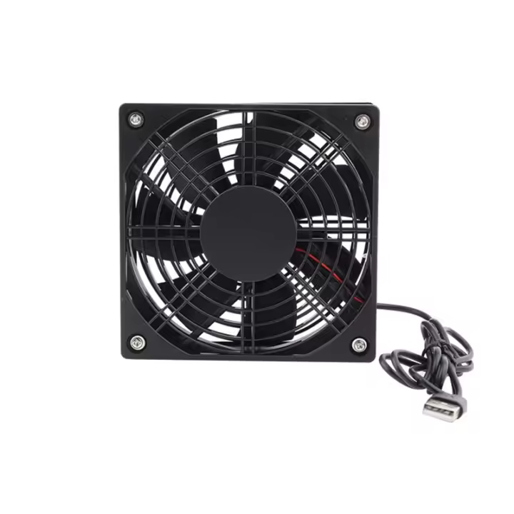 Ventilador USB Doble Silencioso De 120 Mm, Para Enfriar, Bricolaje, PC, Carcasa De Computadora, CPU, Enfriadores, Radiadores - 1