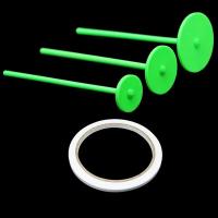 Set De 4 Rotuladores De Diamante Con Rodillo Y Cinta Herramientas De Bordado De Diamante 5D Accesorios Para Pinturas - details 4