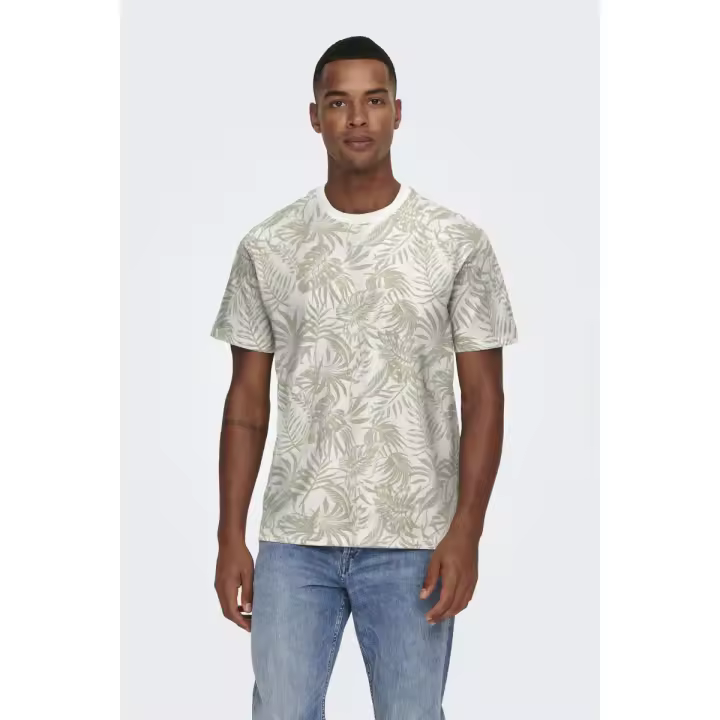 Camiseta Perry Hojas de Only and Sons - 1