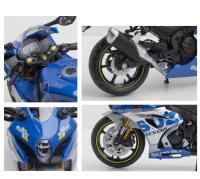 Modelo De Motocicleta De Aleación APULIA RSV4 SUZUKL GSX a Escala 1:12 Con Girado Del Neumático Delantero Y Suspensión Trasera Regalos Para Niños - details 12