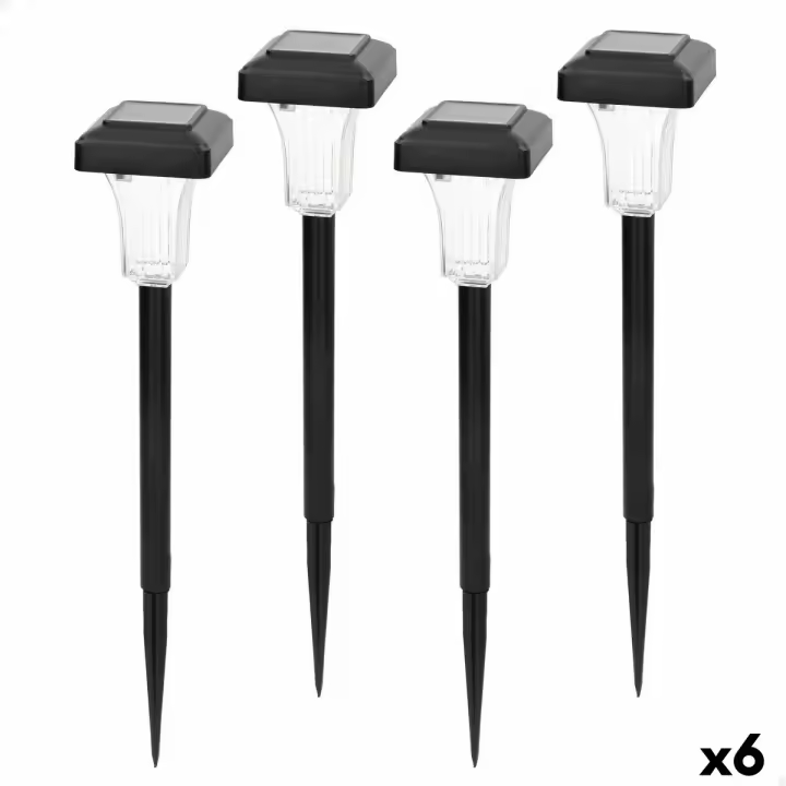 Lámpara solar Aktive 6 x 33 x 6 cm (6 Unidades) - 1