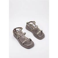 Krack Core TACKS Sandalia De Plataforma Mujer Gris - details 0