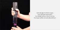 Abrepuertas Automático Electrónico Rojo Para Vino Con Cortador De Aluminio Y Apertura Rápida De Denegadores Herramienta De Extracción De Tacos De Madera - details 12