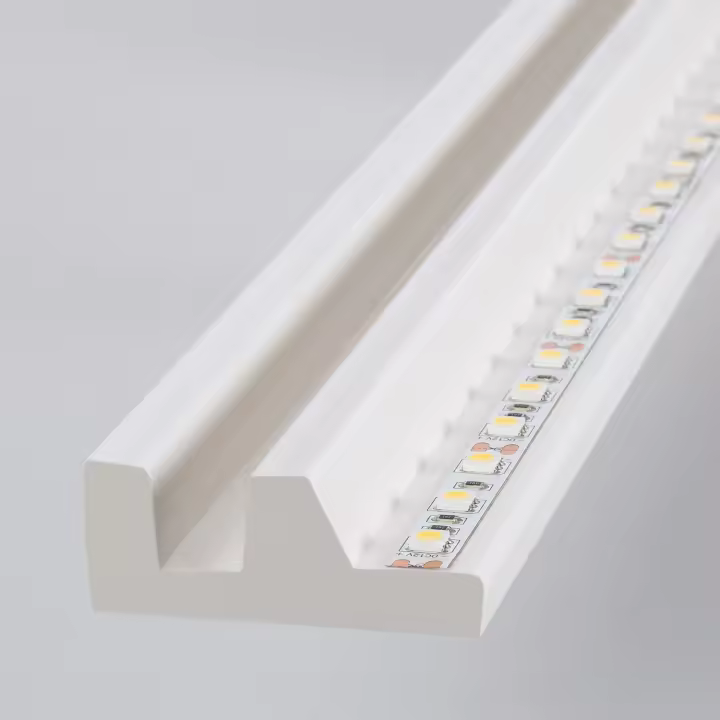Ledkia Moldura para Tira LED 2m Modern - Iluminación Decorativa Indirecta - 1