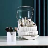 Cosméticos de lujo ligero y productos para el cuidado de la piel caja de almacenamiento muebles de dormitorio gabinete de almacenamiento moderno simple personalidad de almacenamiento de maquillaje - details 0