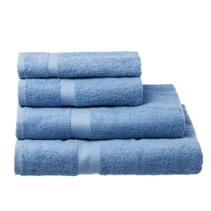 Toalla de baño 100% Algodón Azul - XOCOTO - 1