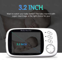 Monitor De Bebé DBIT VB603 Cámara Infantil Con Pantalla LCD De 3.2 Pulgadas Intercomunicador Seguridad Para Recién Nacidos Resolución De Video 480*272 - details 1