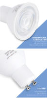 Bombilla LED GU10 220V Spot Luz De Escenario 240V Lámpara De Cornia SMD2835 5W 7W Ahorro De Energía Para Sala De Estar Y Hogar - details 2