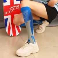 Calcetines De Compresión Para Hombres Y Mujeres Antifatiga Alivio Del Dolor 20-30 Mmhg Negro Calcetines Deportivos Ajustables - details 4