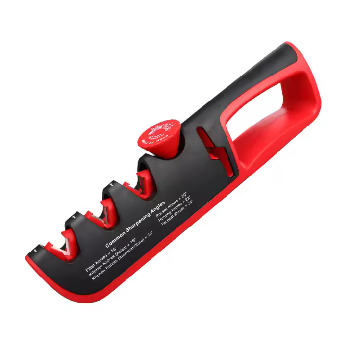 Afilador De Cuchillos 4 En 1 Ajustable Profesional Para Cocina Herramienta De Afilado Para Cuchillos Y Tijeras Con Piedra De Afilado - 1