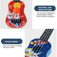 Ukelele Clásico De 4 Cuerdas Mini Para Niños Juguete Simulación Guitarra Infantil Principiante Iluminación Musical Pequeña Guitarra Para Entretenimiento - details 18
