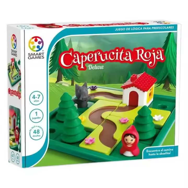 Juego de mesa infantil rompecabezas Caperucita Roja Deluxe SG021ES LUDILO - 1
