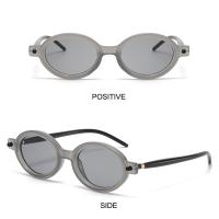 Gafas De Sol Redondas Pequeñas Y Ovaladas Moda Retro Para Hombres Gafas De Sol Hip Hop Para Playa Viajes Streetwear Con Marco Redondo Tendencia Unisex - details 3