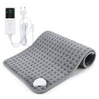 Almohadilla De Calor Eléctrico Para El Cuello Y Hombros Almohadilla De Compresión Caliente Para Alivio Del Dolor Lumbar Y Piernas Edredón De Terapia Física Para Invierno Tamaño Grande Material De Algodón Y ABS - details 9
