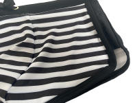 Shorts De Baño Para Hombre Sexy Con Borde Recto Y Estampado De Rayas Abertura Lateral Secado Rápido Transpirable - details 7