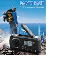 Radio De Emergencia Portátil DAB Con Solar BT FM Alarma SOS 5000 mAh Power Bank Y Lámpara De Lectura Radio Manivela Eléctrica - details 2