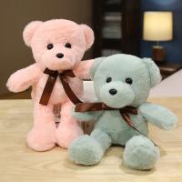 Oso De Peluche Grande 30cm En 16 Estilos Rosa Gris Blanco Suave Muñeco De Peluche Juguetes Para Niños Y Niñas Regalo De Cumpleaños - details 12