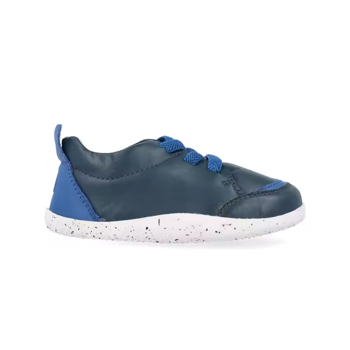 Bobux Xplorer Sport Navy + Binjau Blue - Zapatos infantiles de piel con abertura elástica - 1