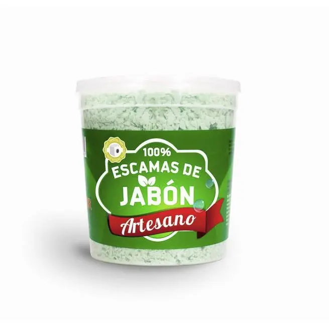 Jabón en Escamas Tarro 500 Grs Moguer - Limpieza Efectiva y Ahorro de Agua - 1