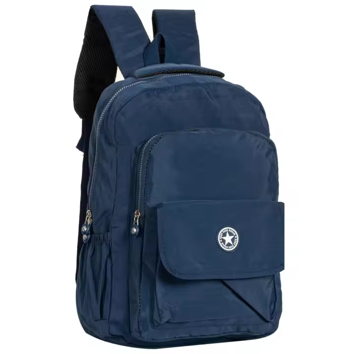 Mochila de Tela  impermeable con gran capacidad , Mochila unisex clásica escolar universitaria ligera casualpara viajes universitarios bolsa de trabajo de negocios, para hombres, mujeres, niños y niñas,46X34.5X10CM - 1