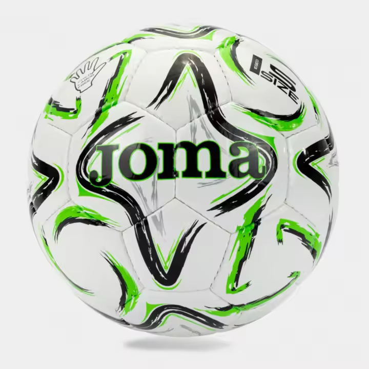 Balón Fútbol Joma Egeo II 401413 Negro Verde Flúor 117 Talla 5 - 1