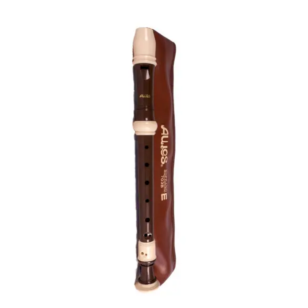 Flauta Dulce Soprano Digitación Barroca Aulos 703-B 3 Piezas - 1
