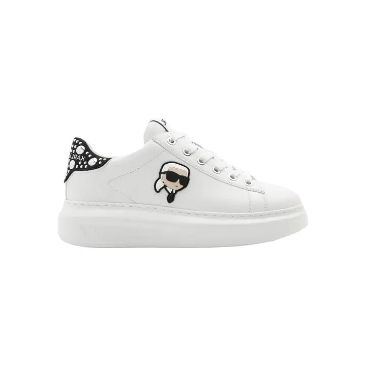 Zapatillas Deportivas KARL LAGERFELD Ikon Kapri con Tachuelas en el Talón Color Blanco - 1