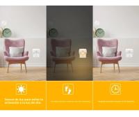 Lámpara Nocturna LED Con Sensor De Movimiento EU US Socket AC 85-265V Inducción Humana 3 Colores Enchufe En Pared Para Dormitorio Pasillo - details 4