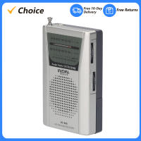Mini Radio Portátil INDIN BC-R60 AM FM Con Altavoz Incluido Operado Por 2 Baterías AA Para Uso En El Hogar Y Al Aire Libre - details 0