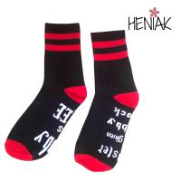 Calcetines Dobby elfo libre mujer hombre niño talla unisex negro con rayas rojo blanco envio urgente HEniak Store - details 2