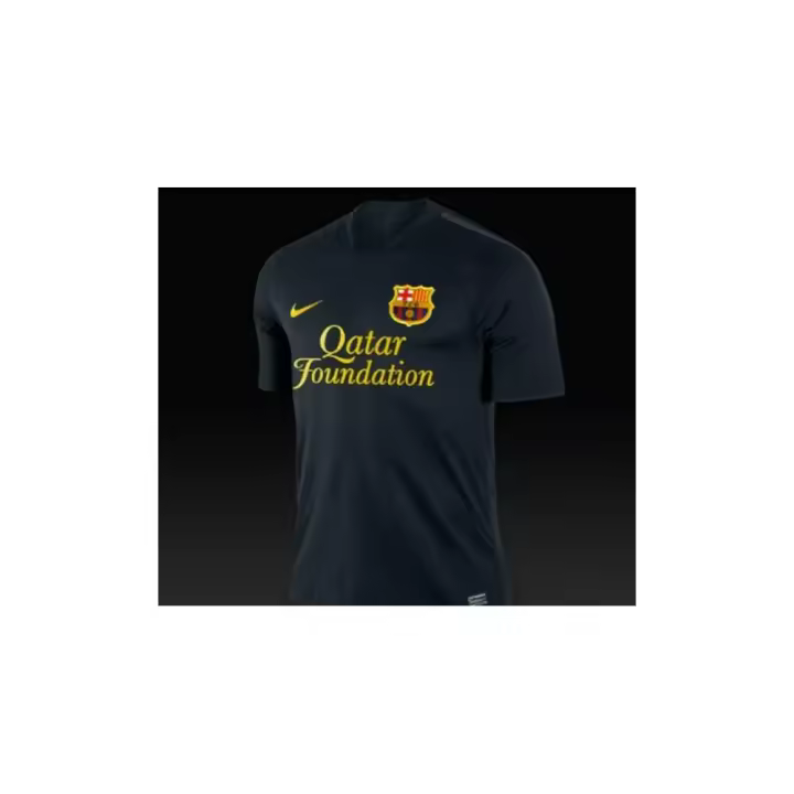 CAMISETA 2ª EQUIPACION FUTBOL CLUB BARCELONA 2011/2012 NEGRO - 1