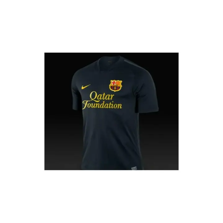CAMISETA 2ª EQUIPACION FUTBOL CLUB BARCELONA 2011/2012 NEGRO - 1