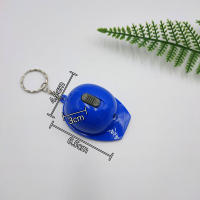 1pc Portátil Mini LED En Forma De Casco Abrebotellas De Cerveza Herramienta De Cocina Accesorios Llavero Colgante - details 5